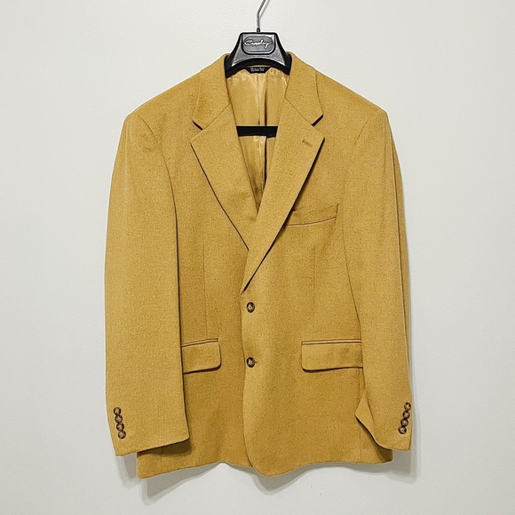 Other - Coconut Grove Camel Hair Suit Jacket